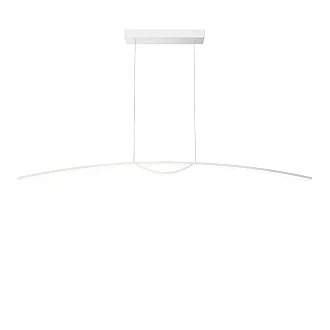 Lampada A Sospensione Design Sunset Led Integrato 36 W In Alluminio Bianco